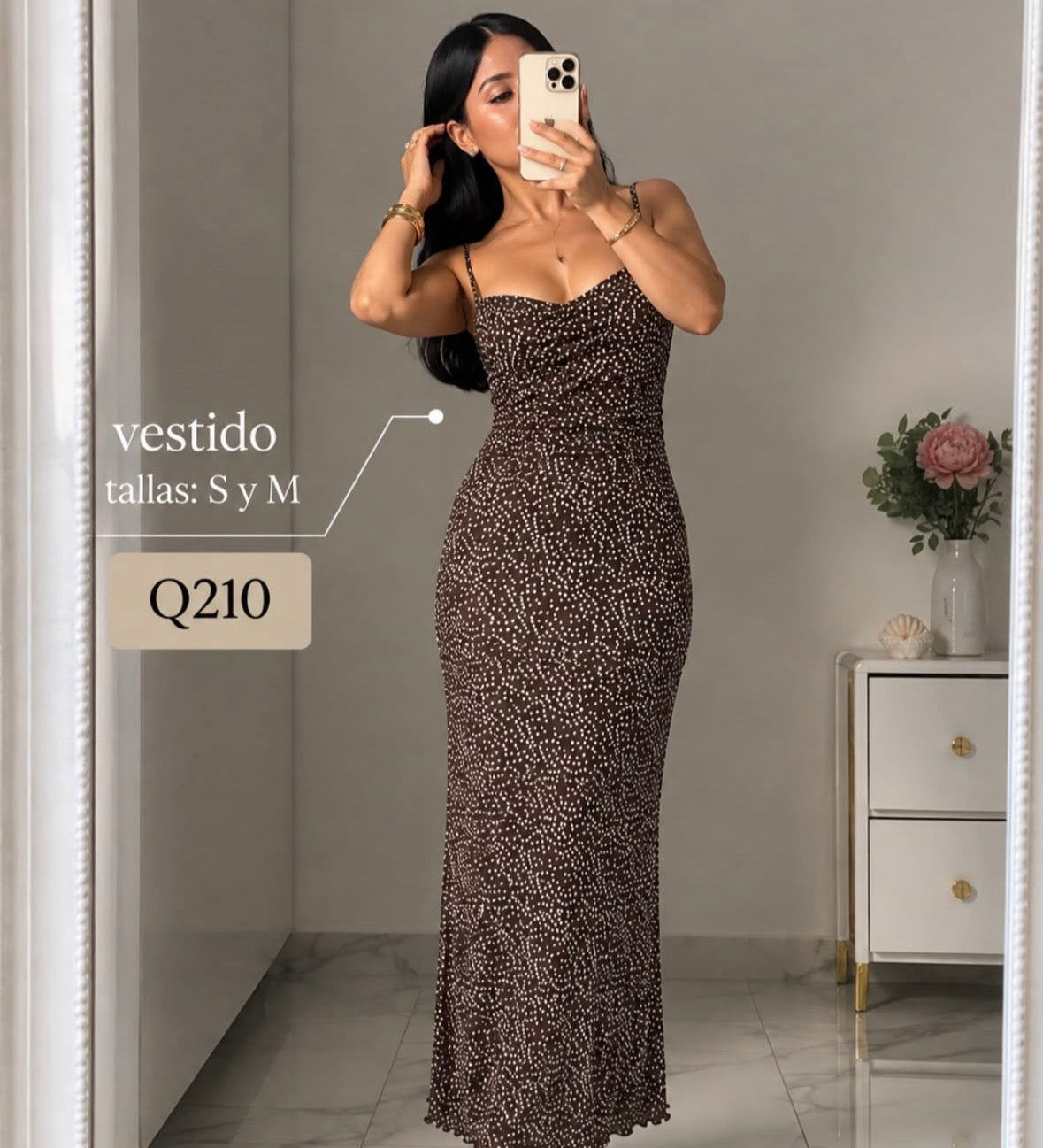 Vestido polk dots