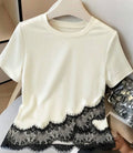 Blusa de encaje