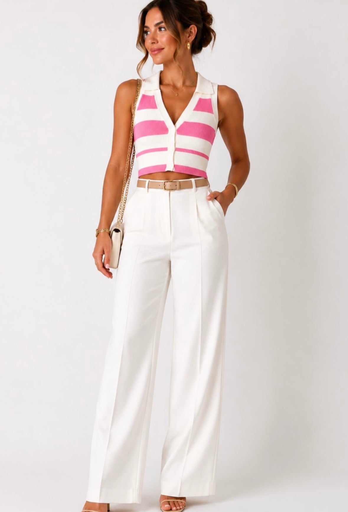 Blusa rosa